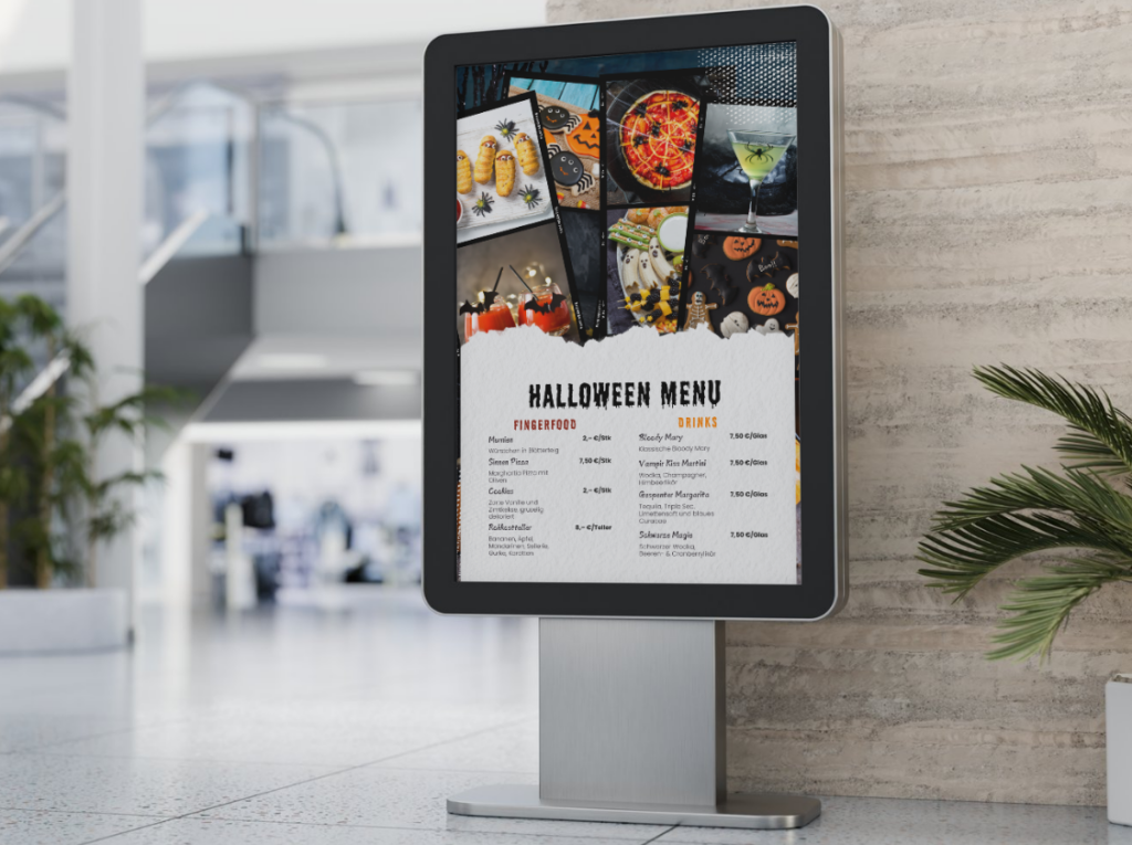 Referenz Speisekarte Halloween | moin-felix.de